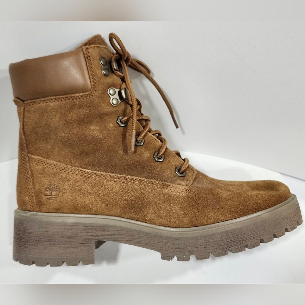 Timberland Carnaby Women's Brown Suede Boots NWT